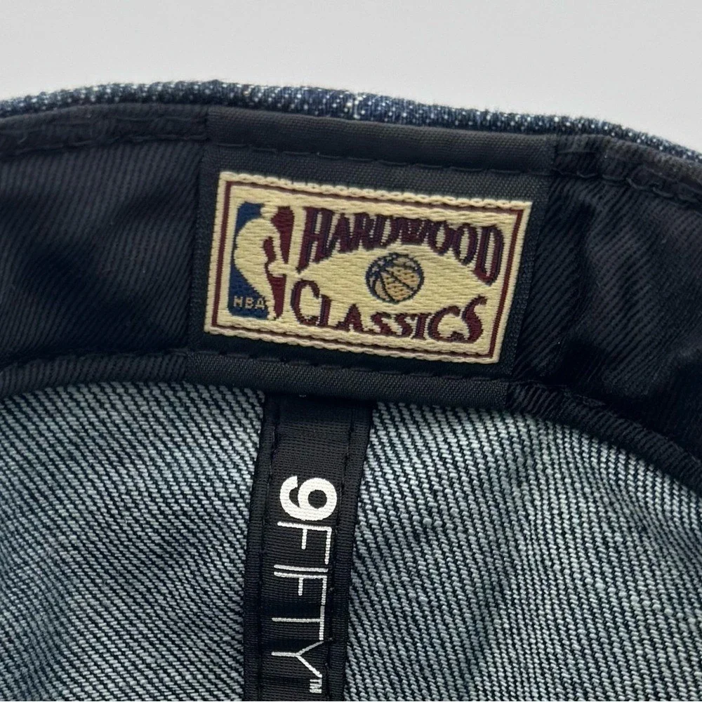Vintage‎ New Era Charlotte Hornets 9FIFTY SnapBack Cap NBA Hardwood Classics GUC